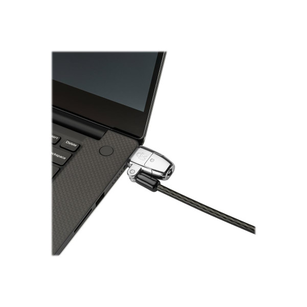 Kensington ClickSafe 2.0 Universal Keyed Laptop Lock - Bloqueo de cable de seguridad - 1.8 m (K68102WW)