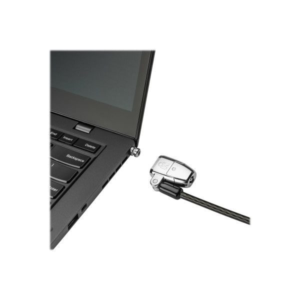 Kensington ClickSafe 2.0 Universal Keyed Laptop Lock - Bloqueo de cable de seguridad - 1.8 m (K68102WW)