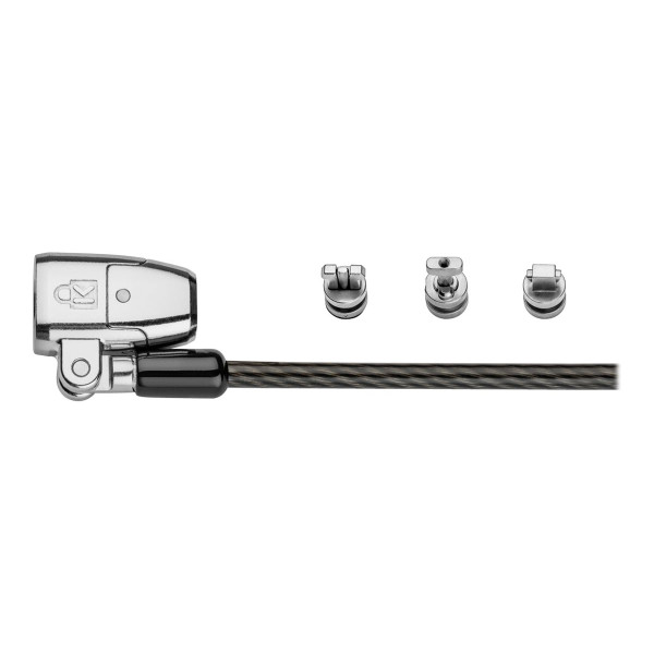 Kensington ClickSafe 2.0 Universal Keyed Laptop Lock - Bloqueo de cable de seguridad - 1.8 m (K68102WW)