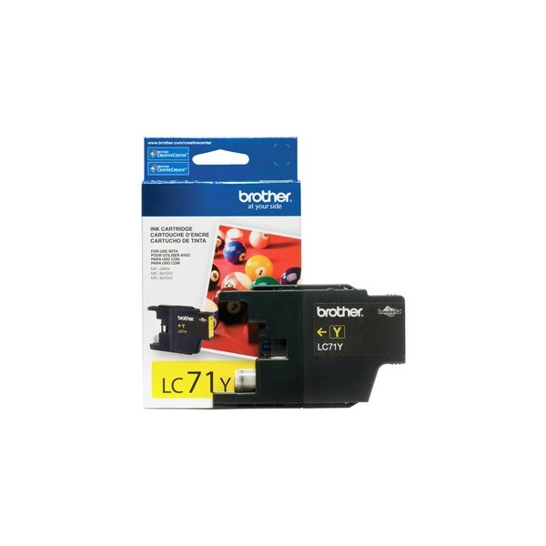 CAJA DAÑADA CARTUCHO AMARILLO MFC-J430W/ (LC-71Y)