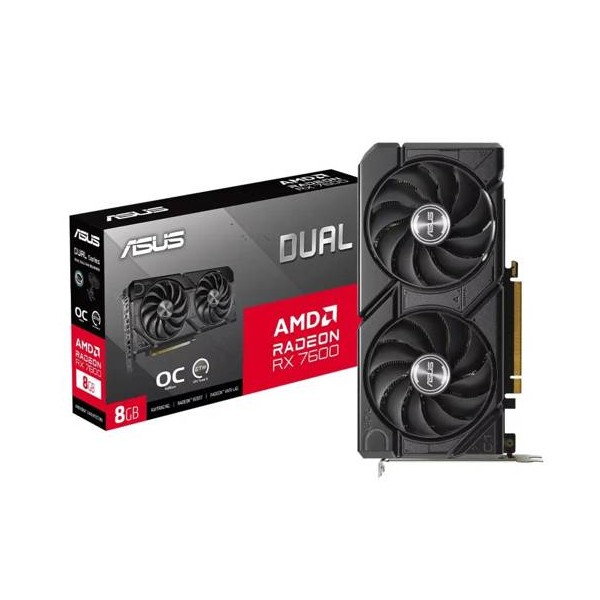ASUS DUAL RADEON RX 7600 EVO OC EDITION (90YV0LD0-M0AA00)