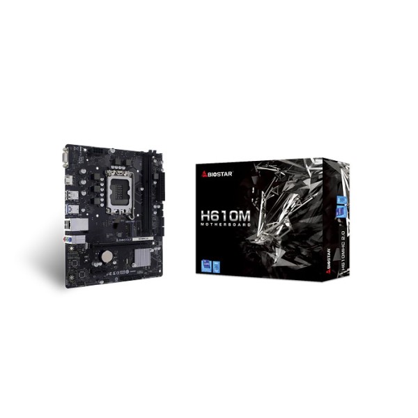 Tarjeta Madre BIOSTAR H610MHC 2.0 LGA1700 12G 13G 14G DDR4 M.2 HDMI VGA USB3.2 mATX (H610MHC 2.0)