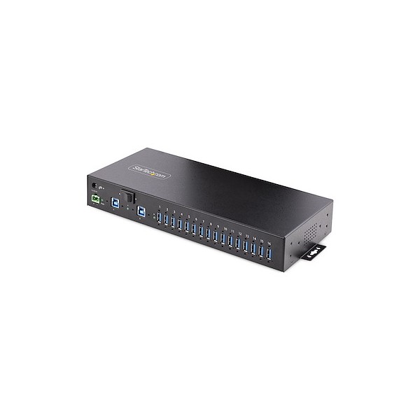 16-Port Industrial USB 3.0 Hub/Switch (5G16AINDS-USB-A-HUB)