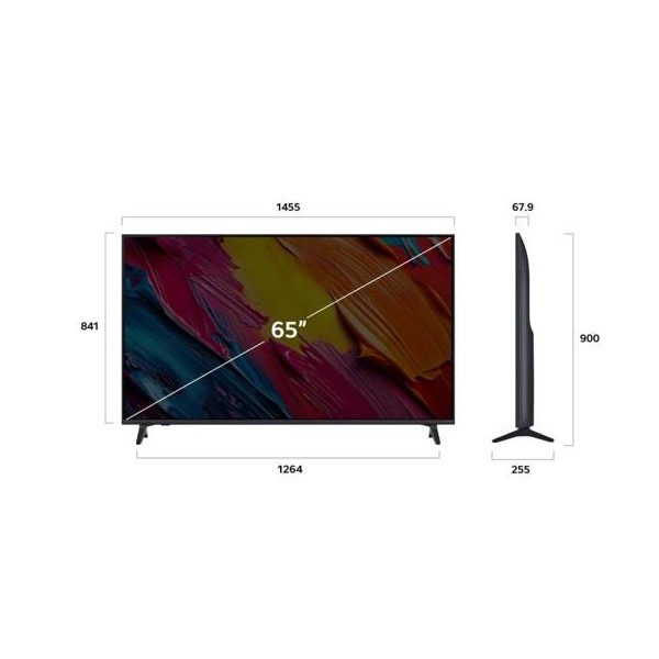 SMART TV LG 65IN QNED AI 4K (65QNED73ASA.AWH)