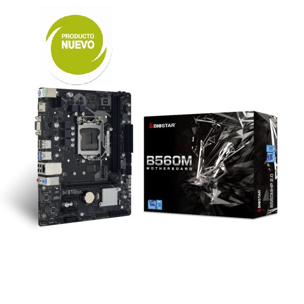 Placa Madre Biostar B560MHP 2.0 LGA 1200 DDR4 INTEL GEN 10 11