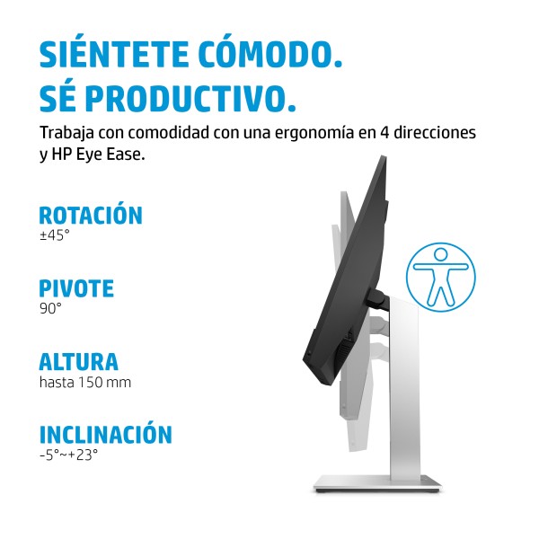 HP E24m G4 Conferencing - E-Series - monitor LED - 23.8