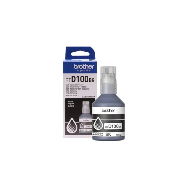 Tinta Brother BTD100BK Negro (BTD100BK)