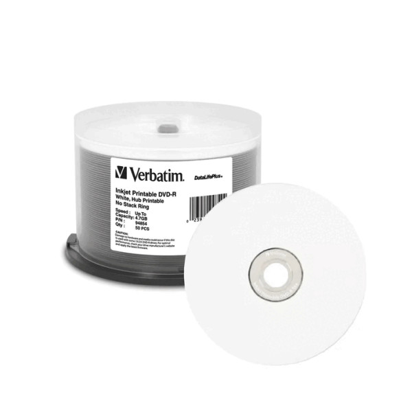 PACK DVD-R 50 UNID IMPRIMIBLE