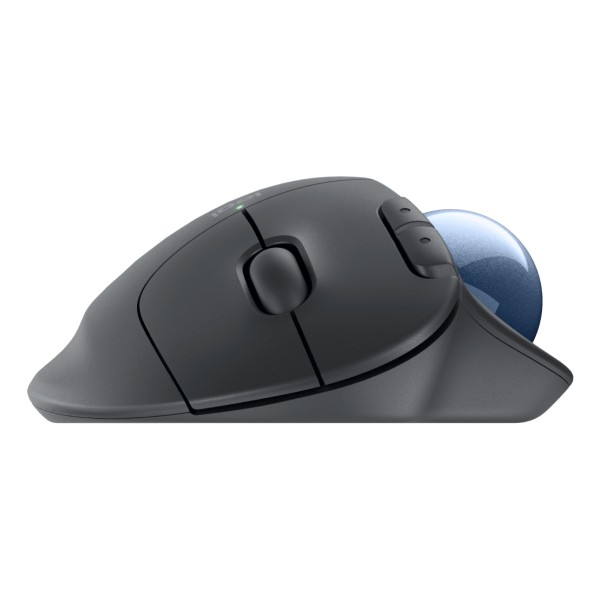 Logitech Ergo M575S Series - Mouse - Graphite+Blue Ball Bt (910-007031)
