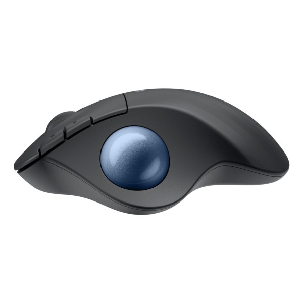 Logitech Ergo M575S Series - Mouse - Graphite+Blue Ball Bt (910-007031)