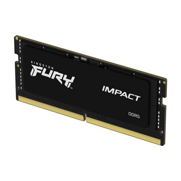 Kingston Fury - DDR5 SDRAM - 16GB 6400MT/s DDR5 CL38 SODIM (KF564S38IB-16)