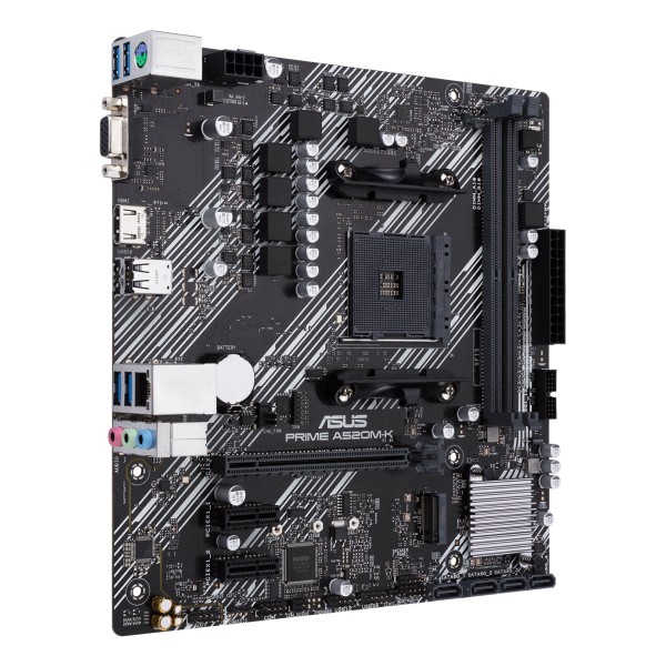 PRIME A520M-K mATX +2GLN+U3.2+M2 SATA6+4 (90MB1500-M0EAY0)