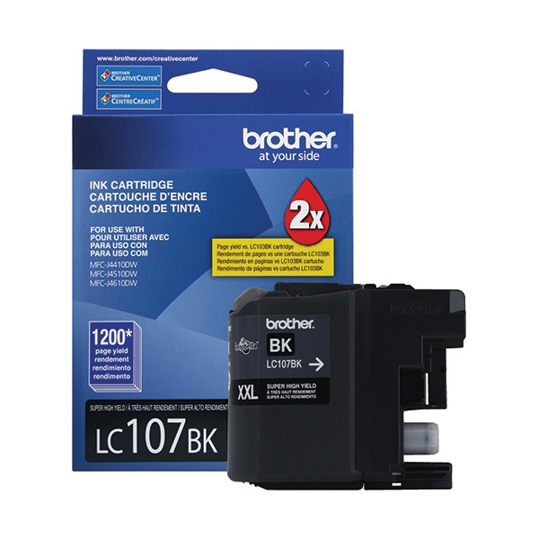 CARTUCHO DE TINTA LC107BK NEGRO (LC-107BK)