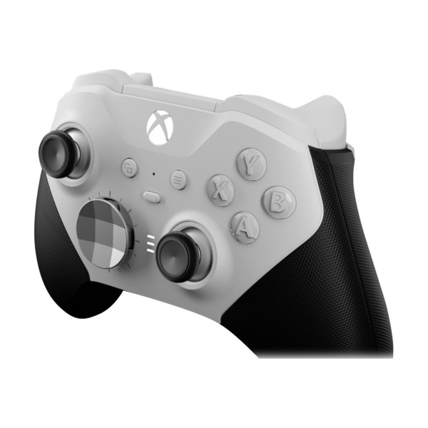 Microsoft Xbox Elite Wireless Controller Series 2 - Core - Mando de videojuegos - inalámbrico - Bluetooth - blanco - para PC, Microsoft Xbox One, Android, iOS, Microsoft Xbox Series S, Microsoft ... (4IK-00001)