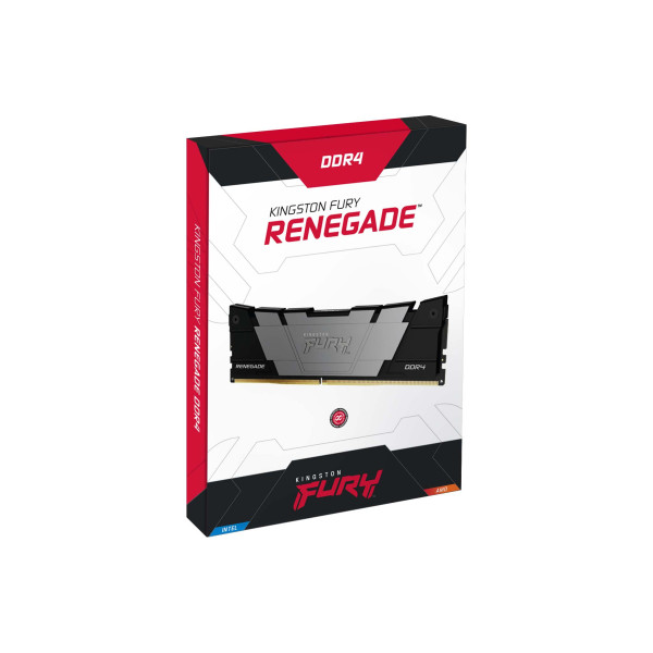 Memoria RAM, Kingston Fury Renegade, 8GB, DDR4, 3200Mhz, DIMM, KF432C16RB2/8 (KF432C16RB2/8)