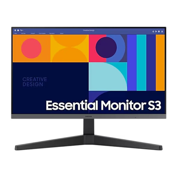 Monitor Samsung Essential S3 de 24 pulg. IPS, Full HD, 100Hz, D-Port, HDMI