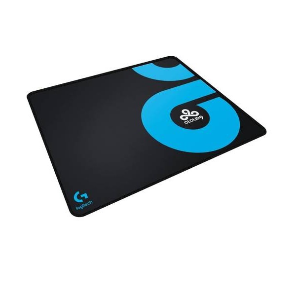 MousePad Gaming Logitech G640, Large Cloth, 400 x 460mm, Espesor 3mm, Diseño Cloud9 (943-000797)