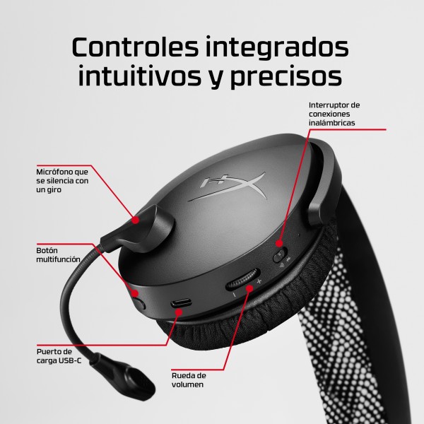 CLOUD JET AURICULARES GAMING INALAMBRICO (AJ0T1AA)