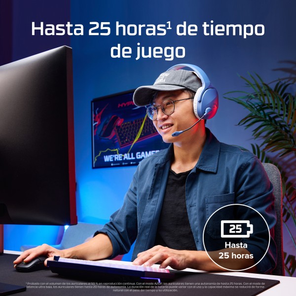 CLOUD JET AURICULARES GAMING INALAMBRICO (AJ0T1AA)