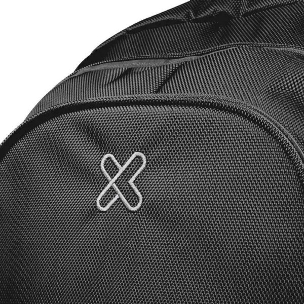 KlipX Mochila Arles hasta 15.6in gris resiste agua 15Kg Klip Xtreme (KNB-576GR)