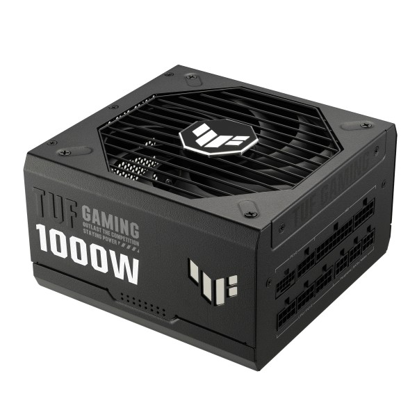 ASUS TUF Gaming - Fuente de alimentación (interna) - ATX12V 3.0/ EPS12V - 80 PLUS Gold - CA 100-240 V - 1000 vatios (TUF-GAMING-1000G)
