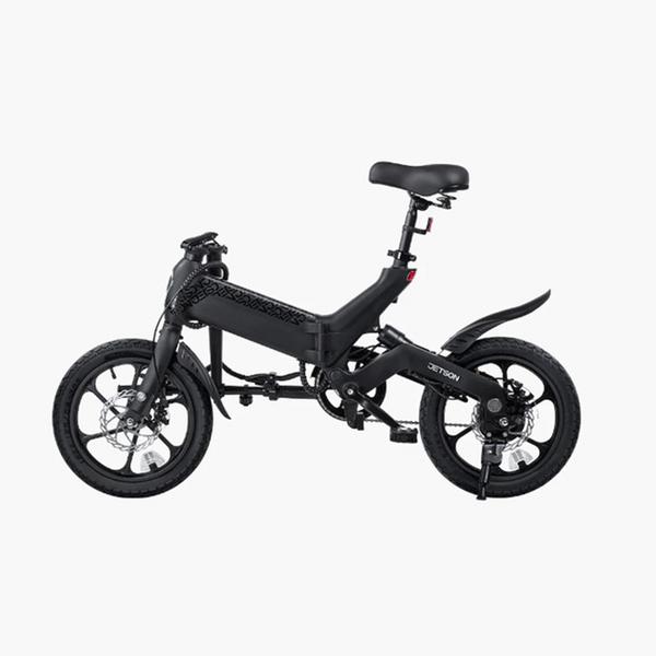 Bicicleta Eléctrica Plegable Haze 3 Modos De Velocidad Eléctrica (JHAZE-BLK)