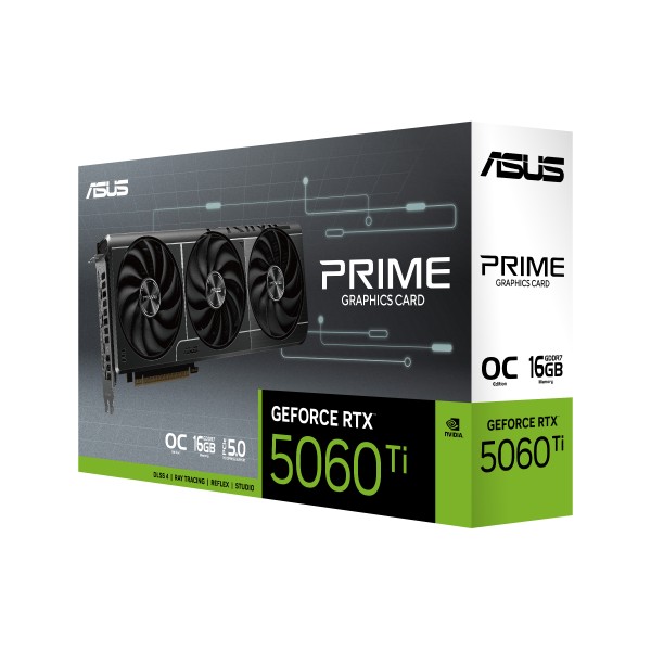 ASUS - PCI Express 5.0 - NVIDIA - NVIDIA RTX 5060TI - GDDR7 - HDMI / DisplayPort (90YV0MH2-M0AA00)