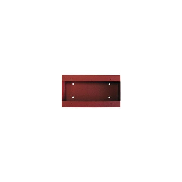 Caja de Montaje Superficial Notifier  Caja Posterior de Metal Rojo