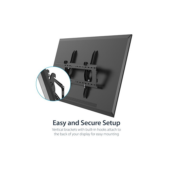 Soporte VESA de Pared para Televisor o Monitor LCD, LED o Plasma de 32in a 75in (FLATPNLWALL)