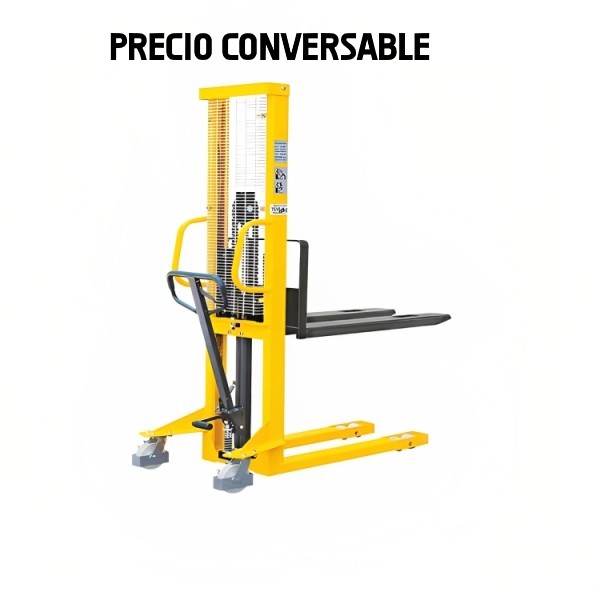 APILADOR MANUAL 1000KG NUEVO WMS1000-1600 PATA ANGOSTA