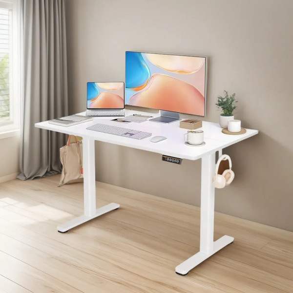 Escritorio Eléctrico YDN, Altura Regulable (100x60) Con Memorias