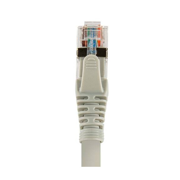 Cable de Red Nexxt Solutions Infrastructure Shielded 3 metros - RJ-45 Gris, Cat6A S/FTP (NAB-PCS6A10GR)
