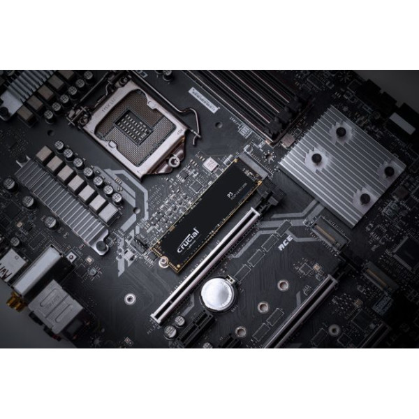 Unidad de Estado Sólido Crucial P3 4TB, PCIe M.2, PCIe Gen3x4 (CT4000P3SSD8)