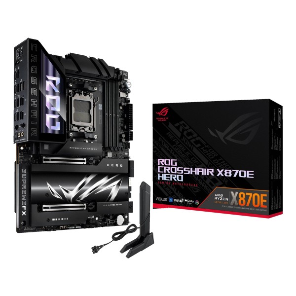 ASUS ROG - Motherboard - ATX - Socket AM5 - AMD X870E - ROG CROSSHAIR X870E HERO