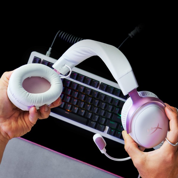 CLOUD III AURICULARES BLANCO/ROSA (9W1Q4AA)