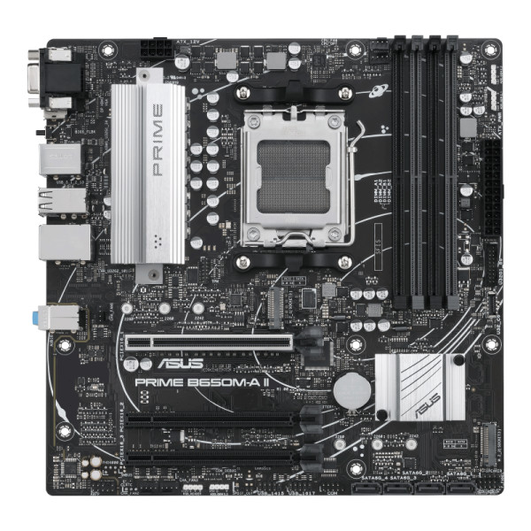 Placa Madre Asus PRIME B650M-A II-CSM, AM5, DDR5 4800/6400MHz, microATX (PRIME B650M-A II)