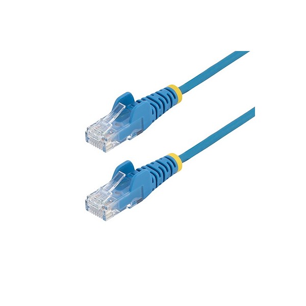 Cable 1.8m de Red Cat6 Sin Enganche Azul