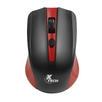 Xtech - Mouse - 2.4 GHz - Wireless - Red-1600dpiXTM-310RD