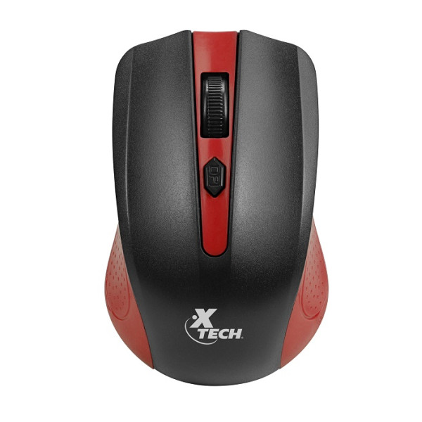 Xtech - Mouse - 2.4 GHz - Wireless - Red-1600dpiXTM-310RD