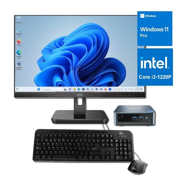 COMBO Beelink EQi12 Intel Core I3-1220P 16GB SSD 500GB  WIN 11 PRO