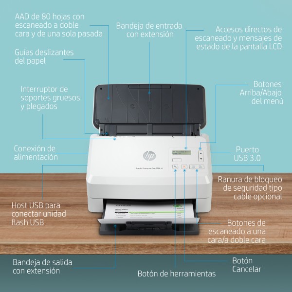 ScanJet Enterprise Flow 5000 s5 (6FW09A)