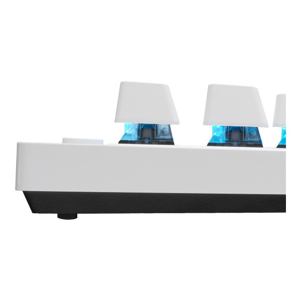 Teclado Gaming Inalámbrico Logitech G PRO X TKL LIGHTSPEED  Blanco (Interruptores Táctiles GX Brown) (920-012143)