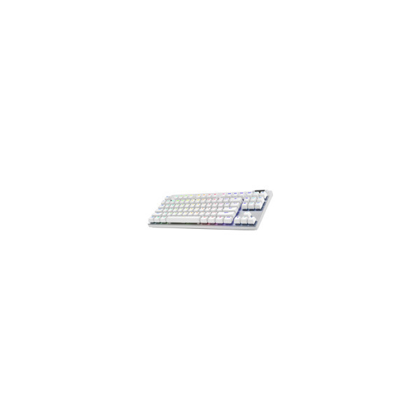 Teclado Gaming Inalámbrico Logitech G PRO X TKL LIGHTSPEED  Blanco (Interruptores Táctiles GX Brown) (920-012143)
