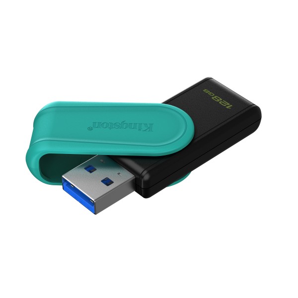 Kingston - USB flash drive - USB 3.2 Gen 1 - Exodia S Black Turquoise (DTXS/128GB)