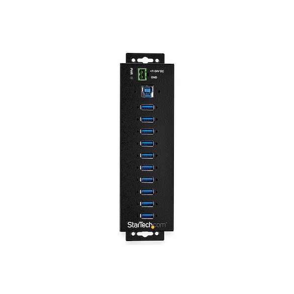 Hub Ladrón USB 3.0  10 Puertos ESD 350W (HB30A10AME)