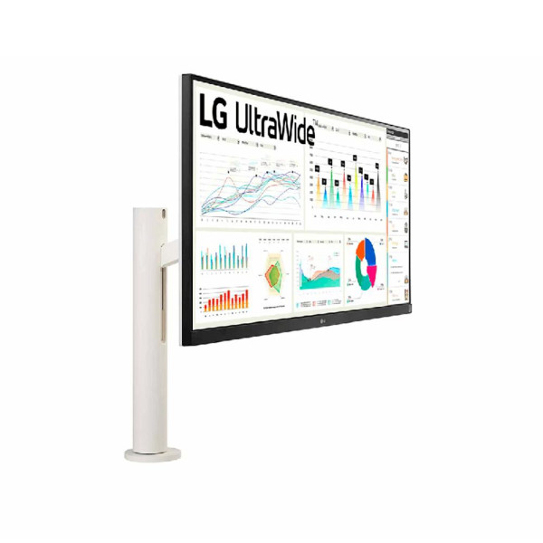 Monitor Lg Ultrawide Ergonómico De 34 Ips, Full Hd, Freesync, Vesa (34WQ680-W.AWH)