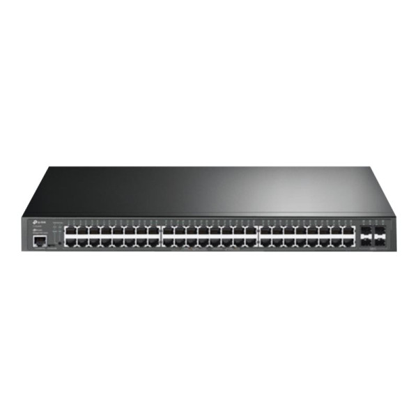 Conmutador Gestionado TPLink JetStream TLSG3452P V1  48 Puertos PoE+, Montaje en Rack (TL-SG3452P)