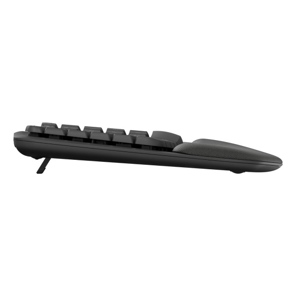 Logitech - Keyboard - Wave keys - Spanish - Graphite  (920-012325)