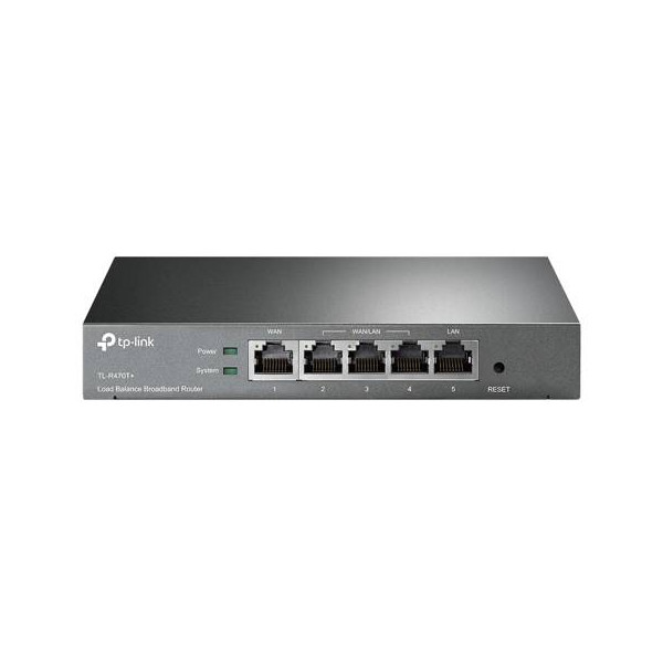 ROUTER ALÁMBRICO 2 WAN 3 LAN BALANCEADO (TL-R470T+)