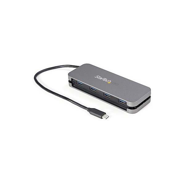 4 Port USB C Hub 5Gbps - 4A - 11in Cable (HB30CM4AB)